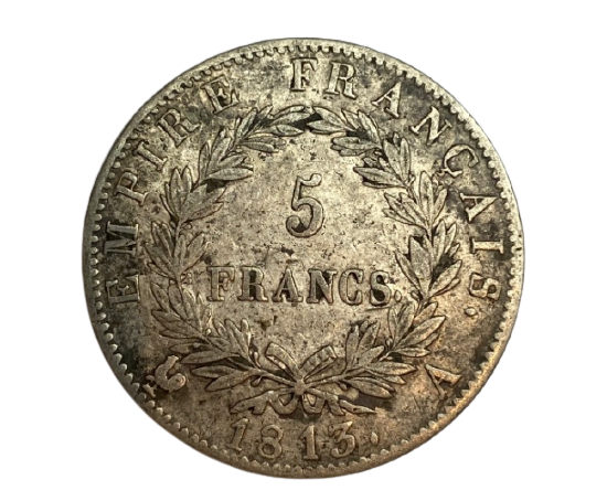 Ecu Francs Argent Napoleon A Euro Pi Ces D Or