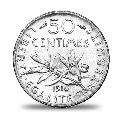 50 Cts Semeuse (1897-1920) — Revers