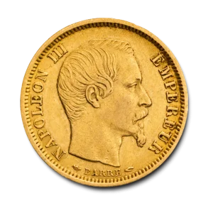 10 Francs Napoléon — Revers
