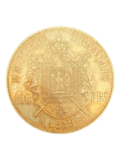 100 FRANCS NAPOLEON OR 1858 A