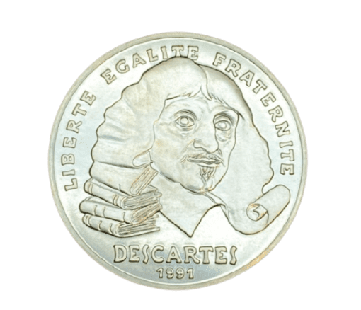 100 FRANCS ARGENT DESCARTES ESSAI