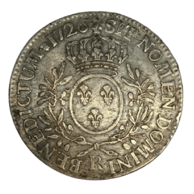 ECU ARGENT LOUIS XV 1726R — photo 2