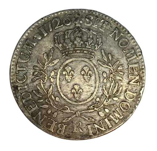 ECU ARGENT LOUIS XV 1726R