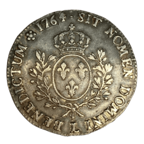 ECU ARGENT LOUIS XV 1764L — photo 2