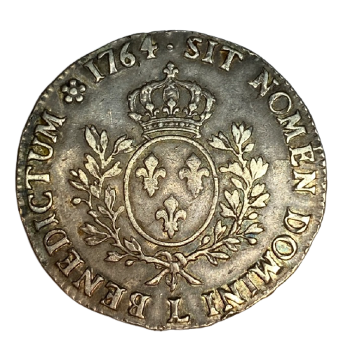 ECU ARGENT LOUIS XV 1764L