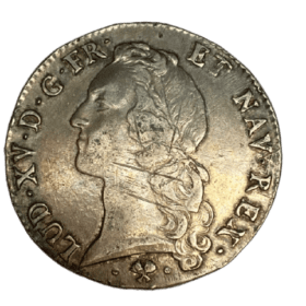 ECU ARGENT LOUIS XV 1764L — photo 1