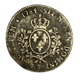 ECU ARGENT LOUIS XVI 1784M — photo 2