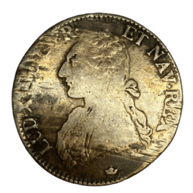 ECU ARGENT LOUIS XVI 1784M — photo 1