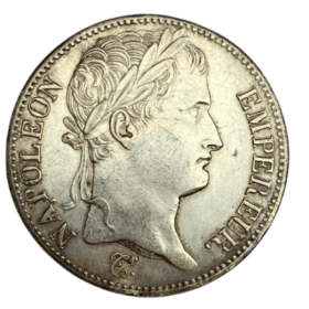 ECU 5 FRANCS ARGENT NAPOLEON 1811A — photo 2