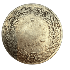 ECU 5 FRANCS ARGENT LOUIS PHILIPPE 1830B — photo 2