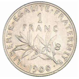1 Franc Semeuse ( 1898-1920)