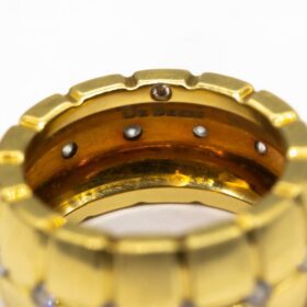 BAGUE DE BEERS OR ET DIAMANTS T52 — photo 3