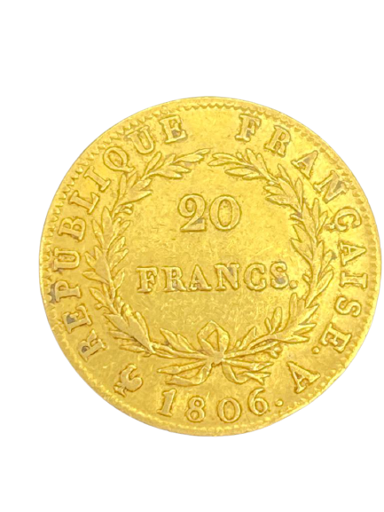 20 FRANCS OR NAPOLEON 1806 A