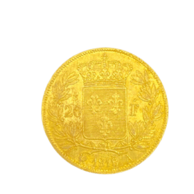 20 FRANCS OR LOUIS XVIII ROI DE FRANCE 1818 A — photo 2