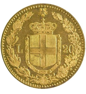 20 Francs Union latine 6,45g Or 900/1000 Diamètre 21,2mm