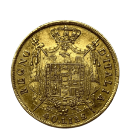 40 LIRE OR NAPOLEON ITALIE 1811 M — photo 2