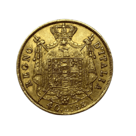 40 LIRE OR NAPOLEON ITALIE 1810 M — photo 2