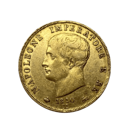 40 LIRE OR NAPOLEON ITALIE 1810 M