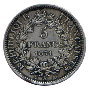 5 Francs Ecu (1795-1889)