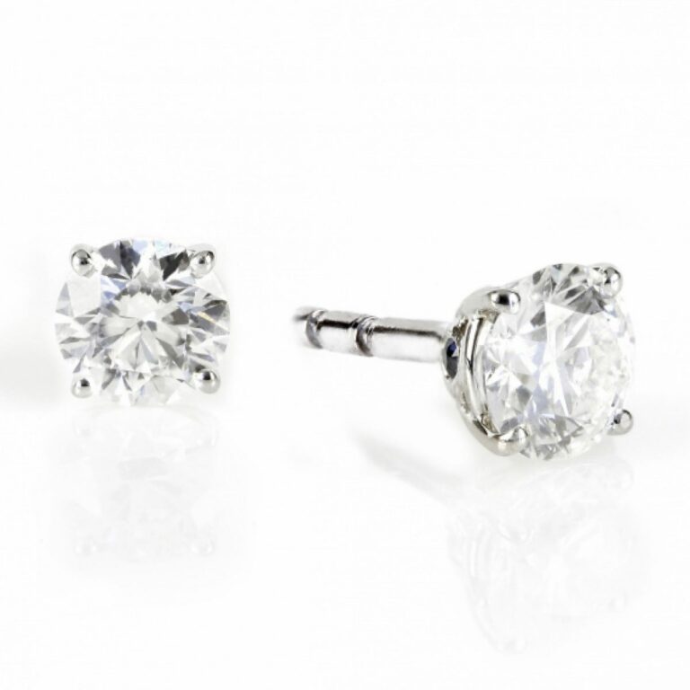 Boucle d'oreille diamants
