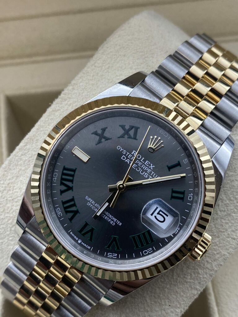 Rolex Datejust ref 126233 Wimbledon Neuf 2022