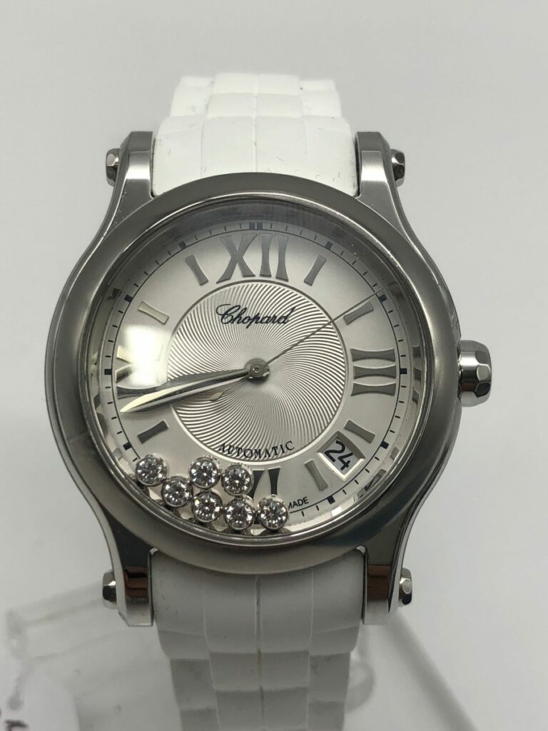 Montre Chopard Happy Sport 7 Diamants ref 8559 Achat Or