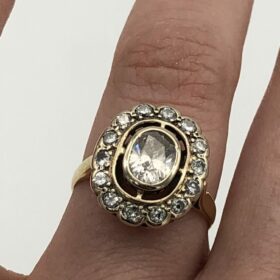 Bague or et diamant achat or — photo 3
