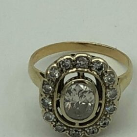 Bague or et diamant achat or — photo 7