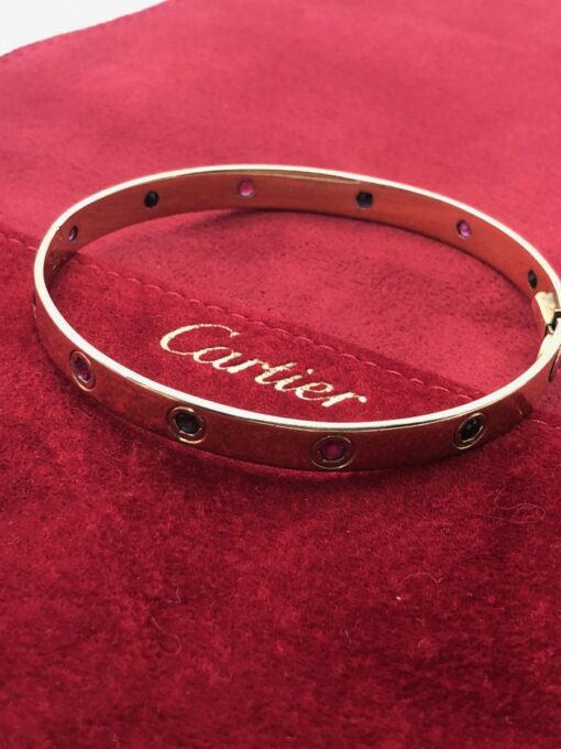 Bracelet Cartier love passion vintage Or 18K