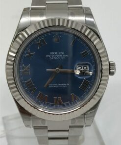 Rolex Datejust II blue Full set Neuf ref 116334