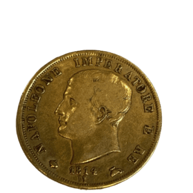40 Lire Napoleone Imperatore 1814M — photo 1