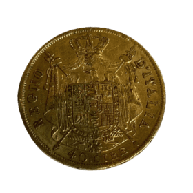 40 Lire Napoleone Imperatore 1814M — photo 2
