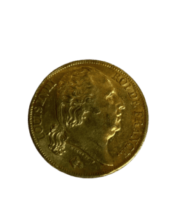 20 Francs or Louis XVIII 1818A