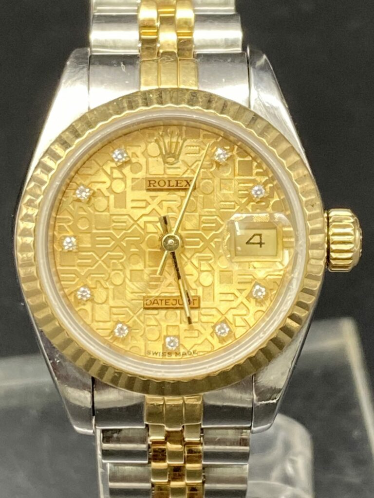 Rolex Lady Date Index Diamants ref 69173