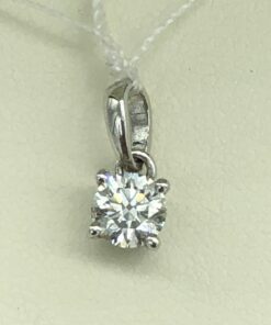 pendentif diamant 0,4 carat