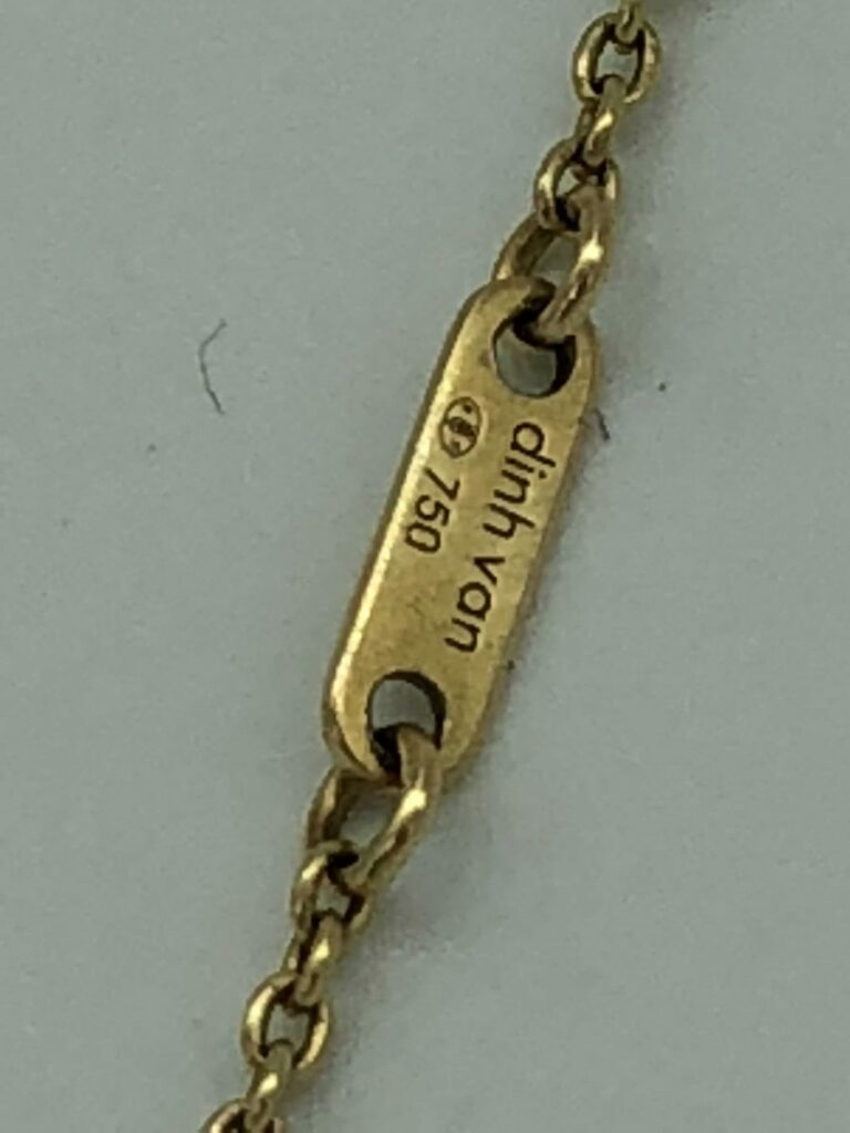 Bracelet Dinh van or jaune