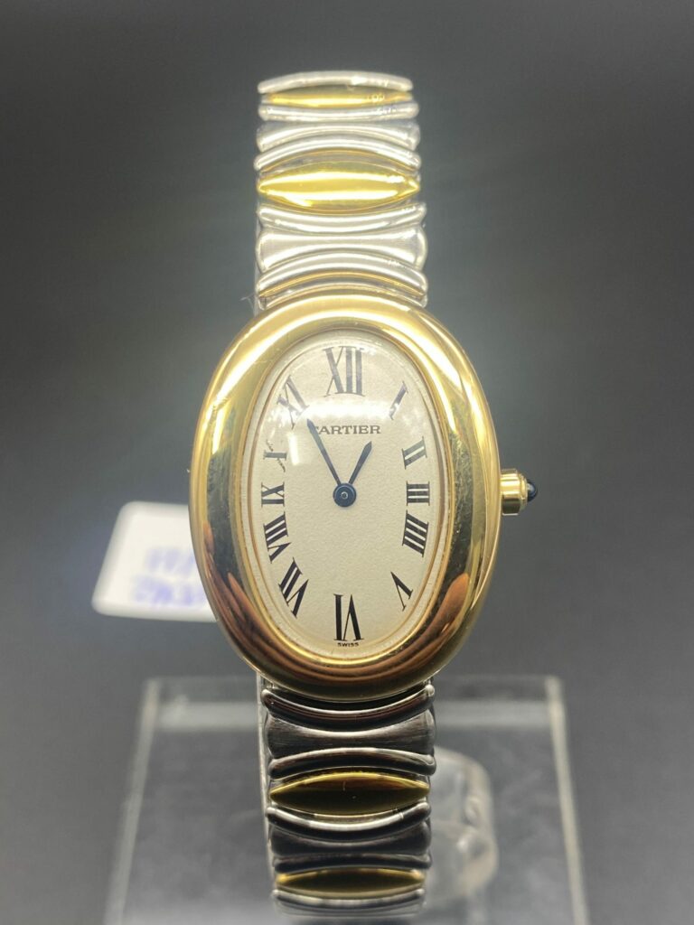Cartier Baignoire W1504D8 Or/Acier