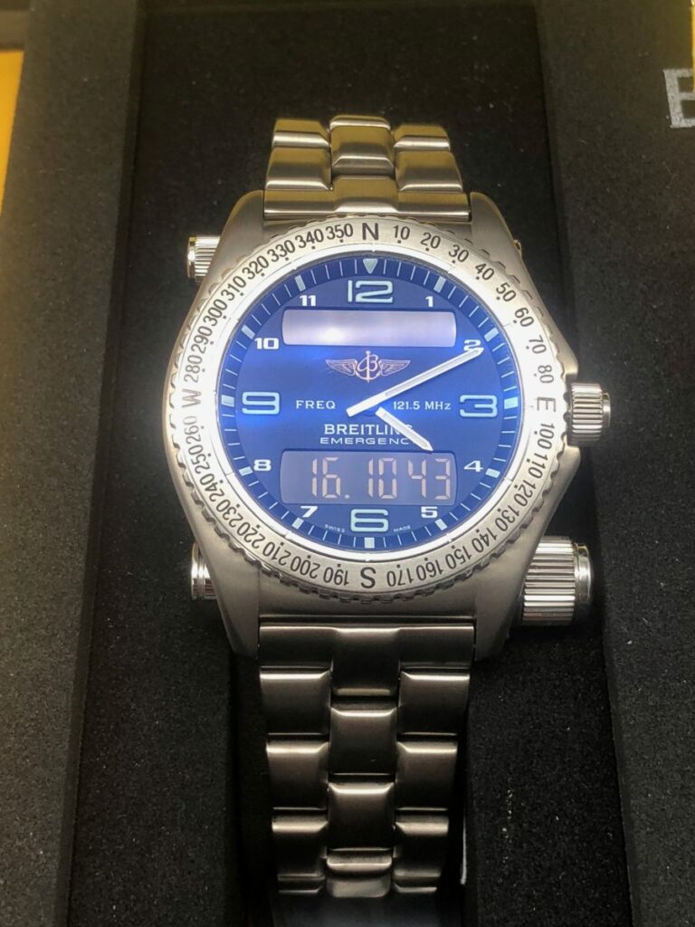 Breitling Emergency Full Set ref E56121.1 Achat Or