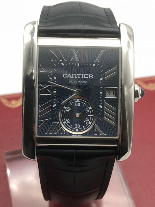 Cartier Tank MC Bleu ref 3589 achat or