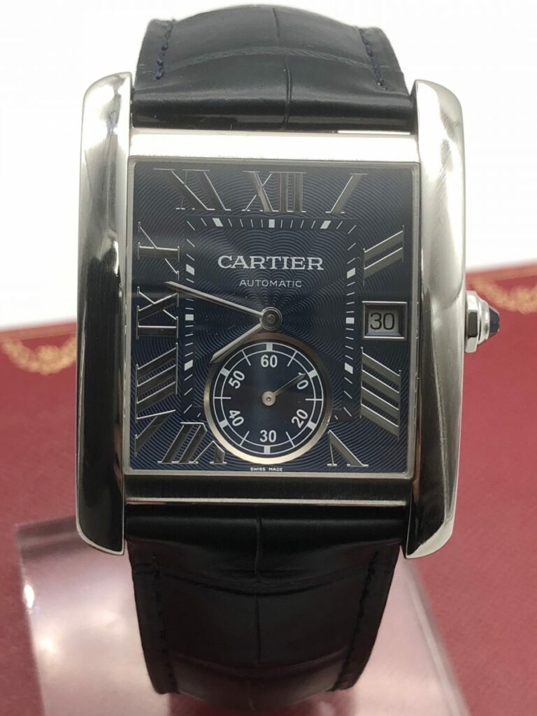 Cartier Tank Mc Bleu ref 3589 Achat Or