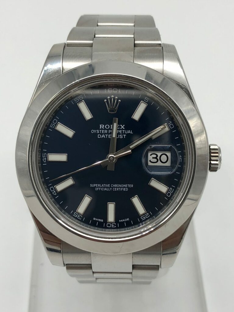 Rolex Datejust II Blue Full Set ref 116300