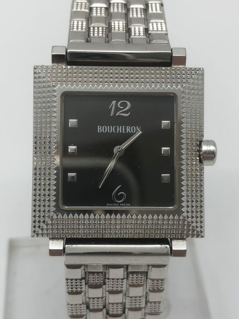 Boucheron Clou de Paris Gold 18K White Achat Or