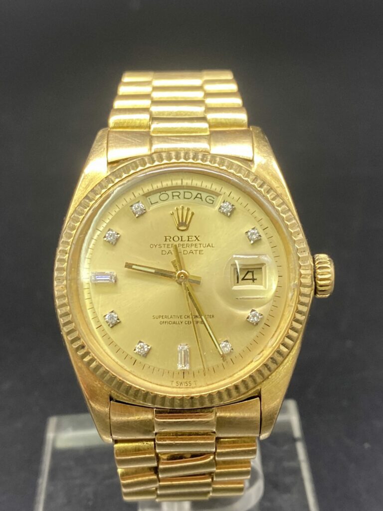 Rolex Daydate ref 1803 Index Diamants