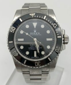 Rolex Submariner (No Date) ceramic full set serie G ref 114060