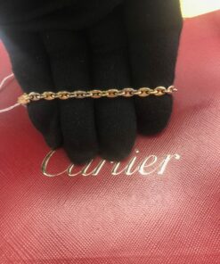 Bracelet Cartier graine de cafe or jaune et blanc