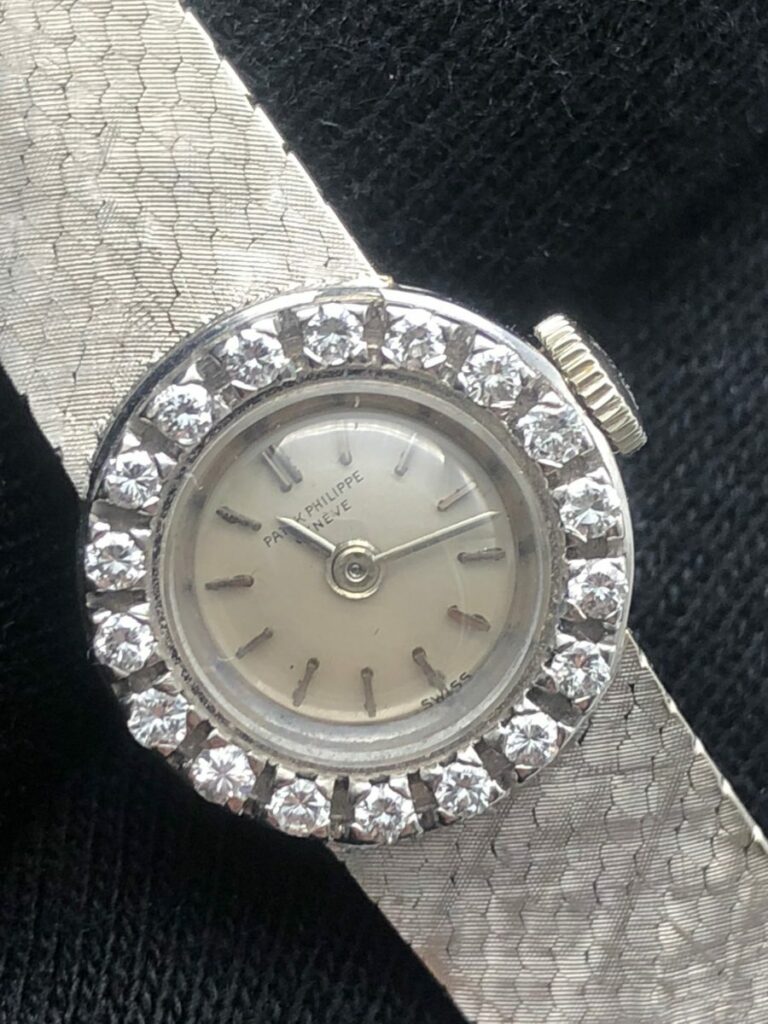 Patek Philippe 18K White Gold & Diamonds ref 3267