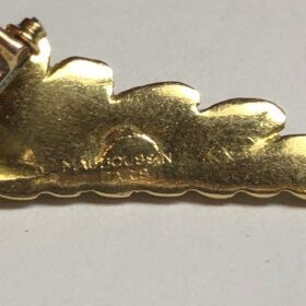 Broche Mauboussin Paris canard or jaune 18K — photo 2