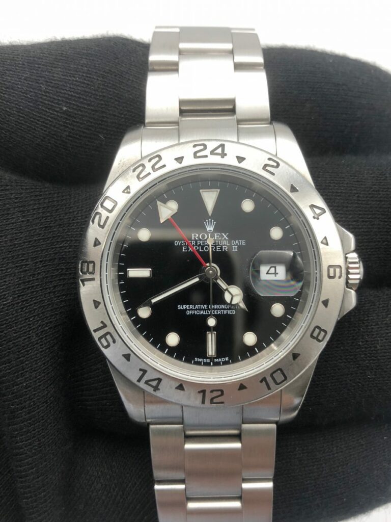 Rolex Explorer II ref 16570 Achat Or