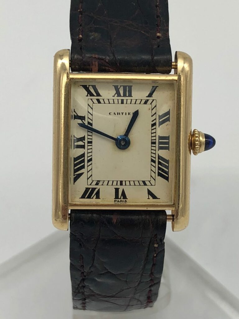 Cartier Tank Or Jaune Mécanique