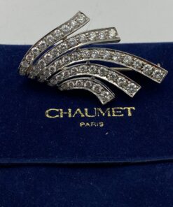 Broche Chaumet Diamants or 18K achat or